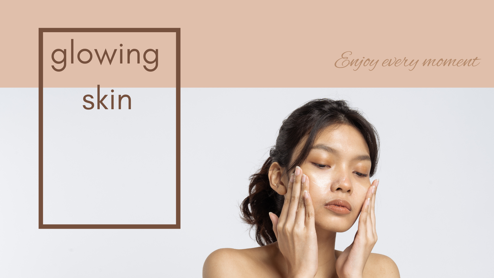 Hand applying body lotion on glowing skin body lotions for glowing skin