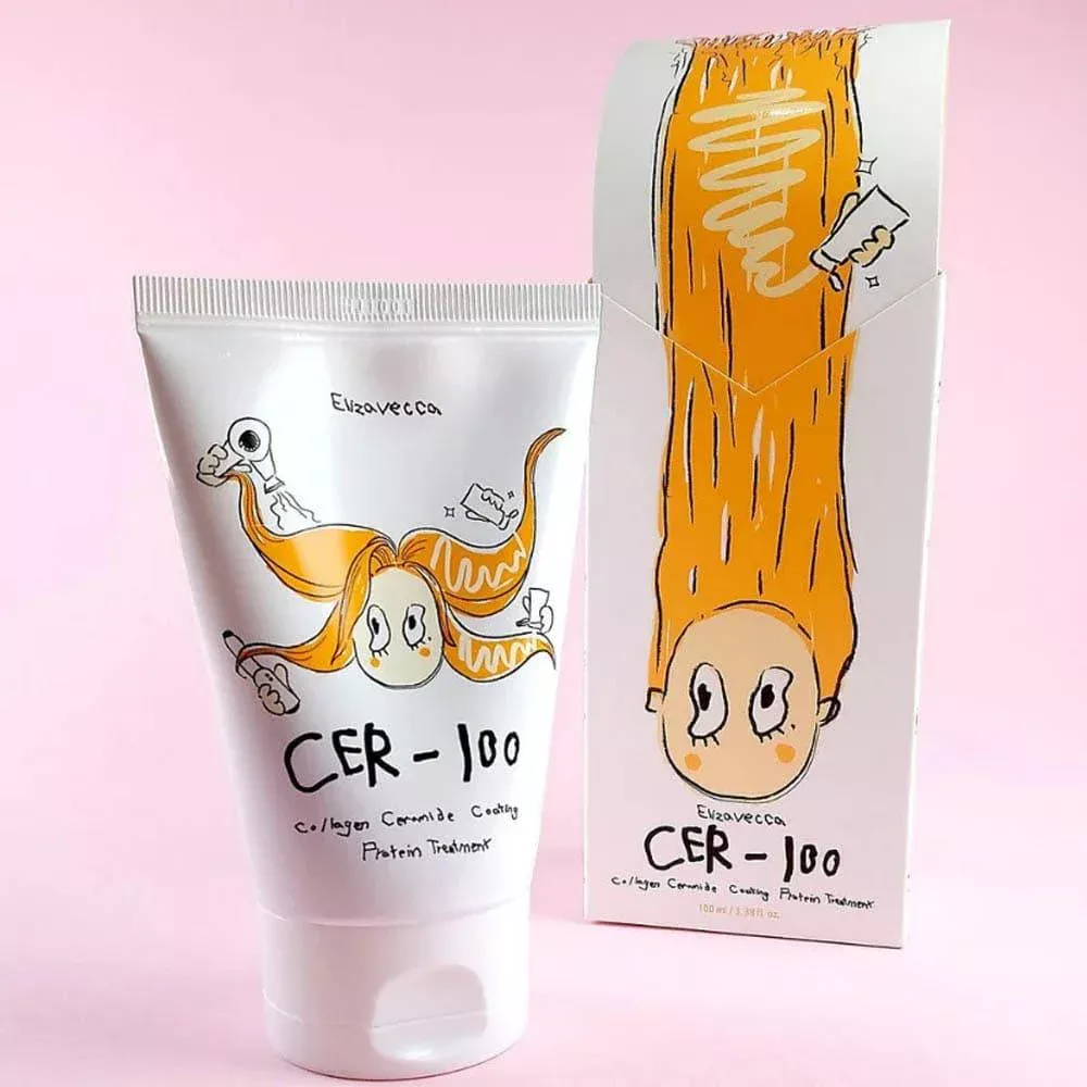 Elizavecca CER-100 Collagen Coating Hair Protein Treatment Tube