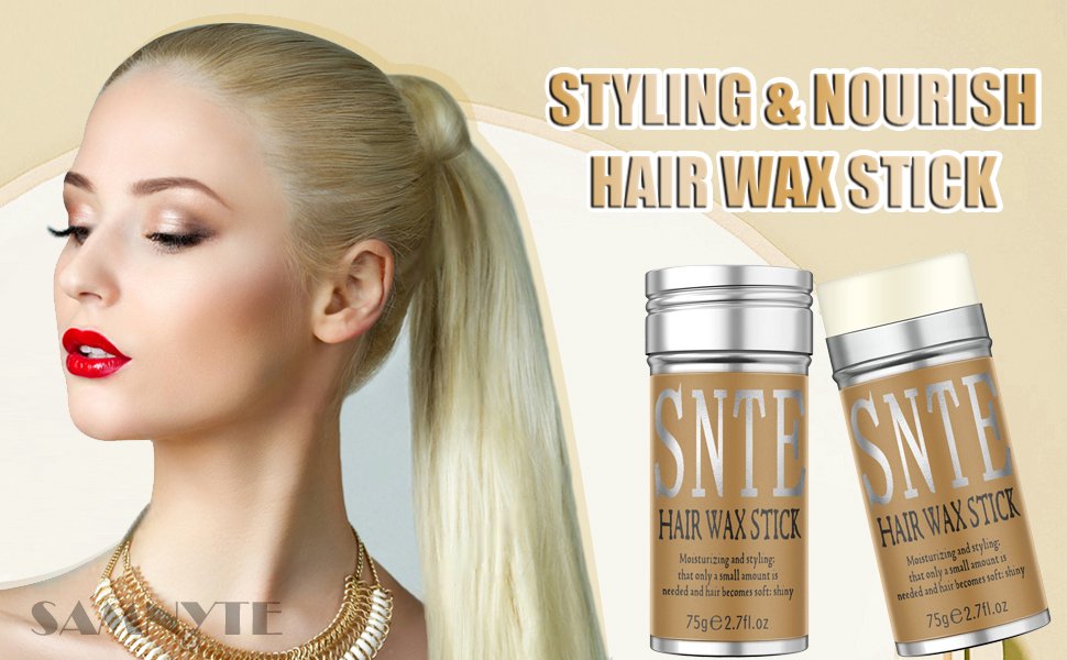 Samnyte Hair Wax Stick for Flyaway and Frizz Control